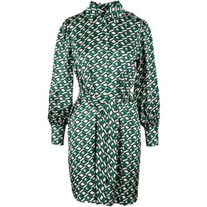 Think!, Dames, Jurken, Veelkleurig, Maat: XL Poliester,