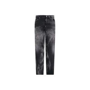 Dsquared2 Zwarte Skinny Jeans , Black , Heren , Maat: S