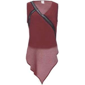 Pinko, Dames, Tops, Rood, Maat: S