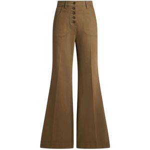 Etro, Dames, Jeans, Bruin, Maat: W28 Denim,