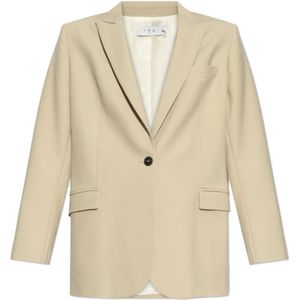 Iro, Dames, Jassen, Beige, Maat: M Wol,