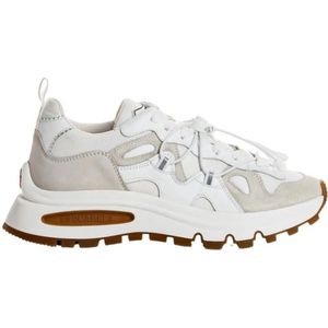 Dsquared2 Stijlvolle Hardloopschoenen , White , Dames , Maat: 41 EU