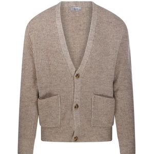 Lardini, Heren, Truien, Bruin, Maat: XL Wol,