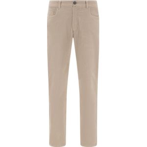 Boggi Milano, Heren, Broeken, Beige, Maat: W30 Corduroy,