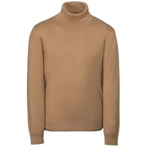Moorer, Heren, Truien, Bruin, Maat: 4XL Zijde,
