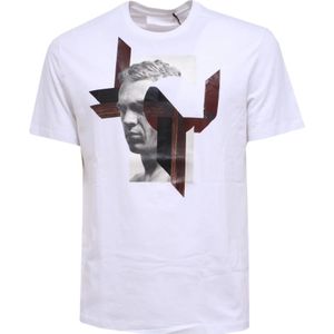 Neil Barrett, Heren, Tops, Wit, Maat: S
