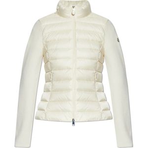 Moncler, Dames, Truien, Beige, Maat: S Wol,