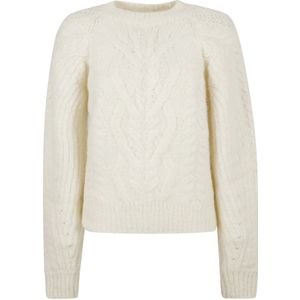 Isabel Marant, Dames, Truien, Beige, Maat: M Katoen,