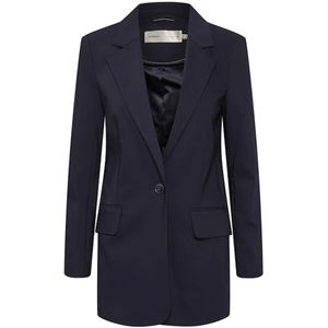 InWear, Dames, Jassen, Blauw, Maat: 2XS