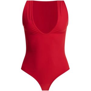 Loulou Studio, Dames, Badkleding, Rood, Maat: M Polyamide,