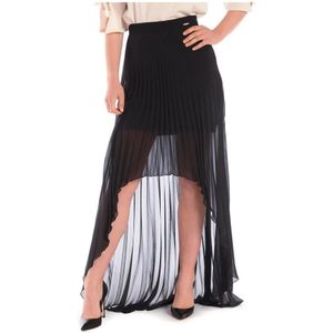 Liu Jo, Dames, Rokken, Zwart, Maat: M Poliester,