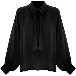 Kocca, Dames, Blouses & Shirts, Zwart, Maat: L