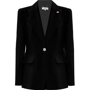 Kocca, Dames, Jassen, Zwart, Maat: L Leer,