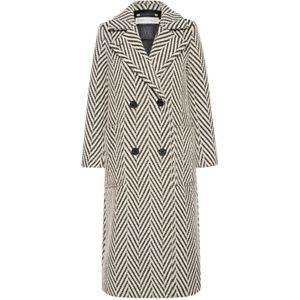 InWear, Dames, Mantels, Grijs, Maat: S Wol,