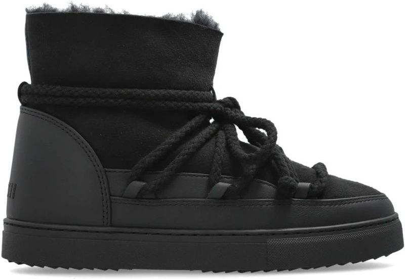 Inuikii - Klassieke Sneeuwlaarzen - Zwart - Dames