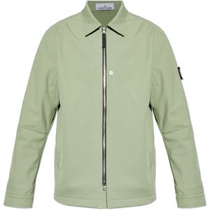 Stone Island, Heren, Jassen, Groen, Maat: L