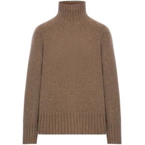 Max Mara, Dames, Truien, Bruin, Maat: S Wol,