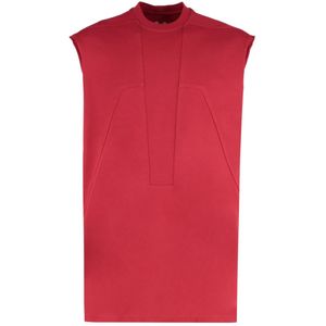 Rick Owens, Heren, Tops, Rood, Maat: XS Katoen,