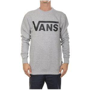 Vans, Heren, Sweatshirts & Hoodies, Grijs, Maat: L Katoen,