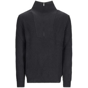 PT Torino, Heren, Truien, Zwart, Maat: M Wol,