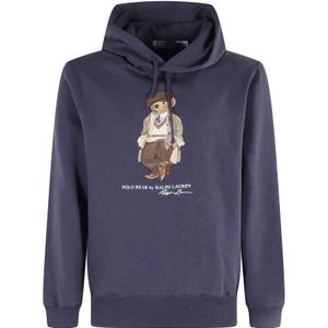 Polo Ralph Lauren, Heren, Sweatshirts & Hoodies, Blauw, Maat: S