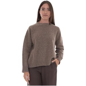 Weekend Max Mara, Dames, Truien, Bruin, Maat: M Wol,