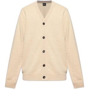 Paul Smith, Heren, Truien, Beige, Maat: L Wol,
