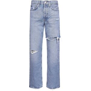 Agolde, Dames, Jeans, Blauw, Maat: W23 Katoen,