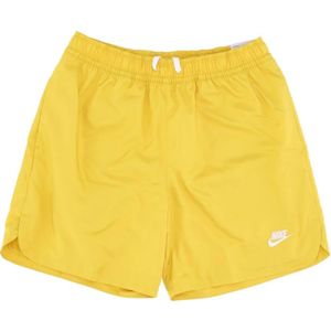 Nike - Sportswear Sport Essentials Lined Flow - Korte Broek - Vivid Sulfur / White