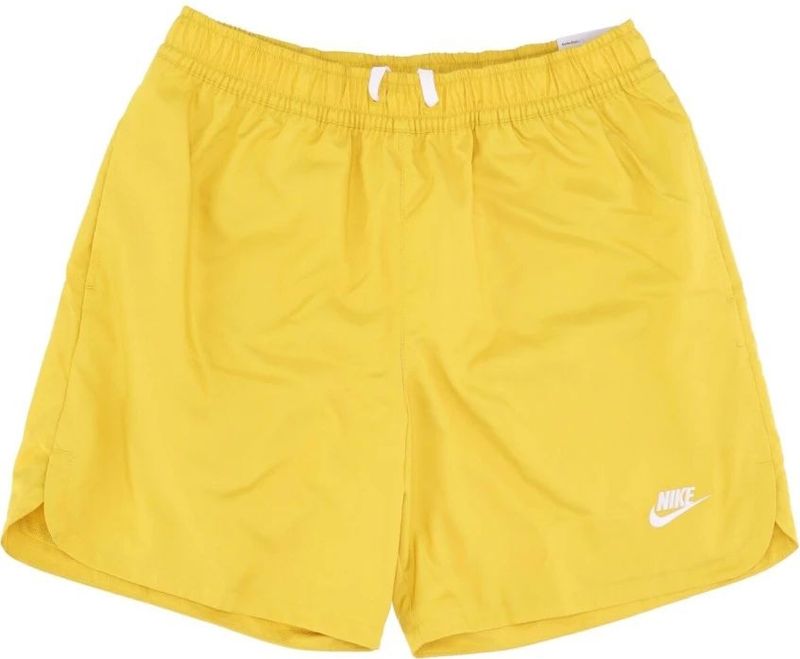 Nike - Sportswear Sport Essentials Lined Flow - Korte Broek - Vivid Sulfur / White