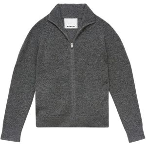 Isabel Marant, Heren, Truien, Grijs, Maat: M Wol,