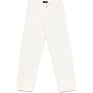 Balenciaga, Dames, Jeans, Wit, Maat: S Denim,