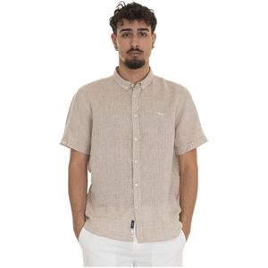Harmont & Blaine, Heren, Overhemden, Beige, Maat: XL
