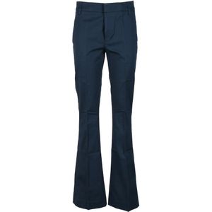 Dondup, Dames, Broeken, Blauw, Maat: W26 Katoen,