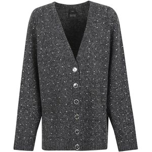 Pinko, Dames, Truien, Grijs, Maat: M