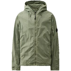 C.p. Company, Heren, Jassen, Groen, Maat: XL Nylon,