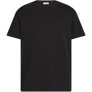 Calvin Klein, Heren, Tops, Grijs, Maat: S Katoen,