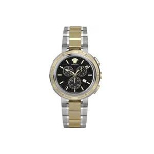 Versace V-Extreme PRO 46Mm Chrono Horloge , Yellow , Heren , Maat: ONE Size