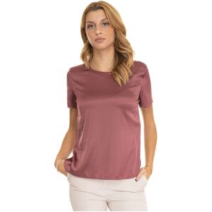 Liu Jo, Dames, Tops, Rood, Maat: XS Viscose,