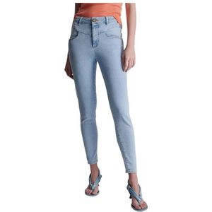 One Teaspoon, Dames, Jeans, Blauw, Maat: W26 Katoen,