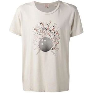 Levi's, Heren, Tops, Beige, Maat: S Katoen,