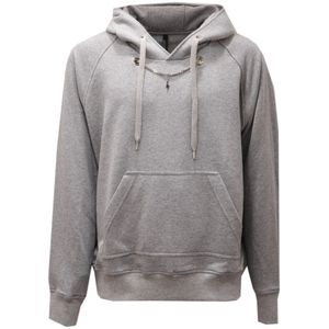 Neil Barrett, Heren, Sweatshirts & Hoodies, Grijs, Maat: L