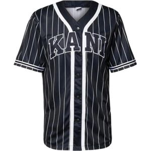 Karl Kani, Heren, Tops, Zwart, Maat: M Poliester,