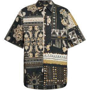 Isabel Marant, Heren, Overhemden, Zwart, Maat: XL Katoen,