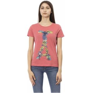 Trussardi - Action - T-shirt - Fuchsia - Dames