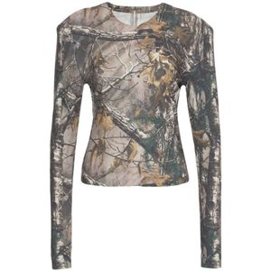 Norma Kamali, Dames, Tops, Veelkleurig, Maat: S