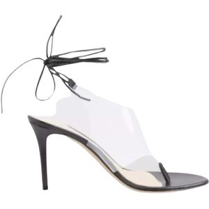Gianvito Rossi, Dames, Schoenen, Zwart, Maat: 38 1/2 EU Leer,