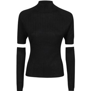 Hinnominate, Dames, Truien, Zwart, Maat: S Viscose,