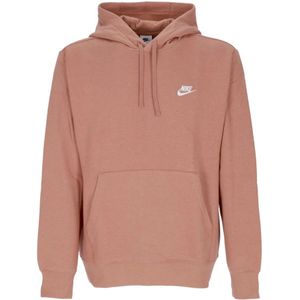 Nike - Sportswear Club Fleece Hoodie - Roze - Heren - Verstelbare Capuchon