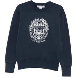 A.p.c., Dames, Sweatshirts & Hoodies, Blauw, Maat: M